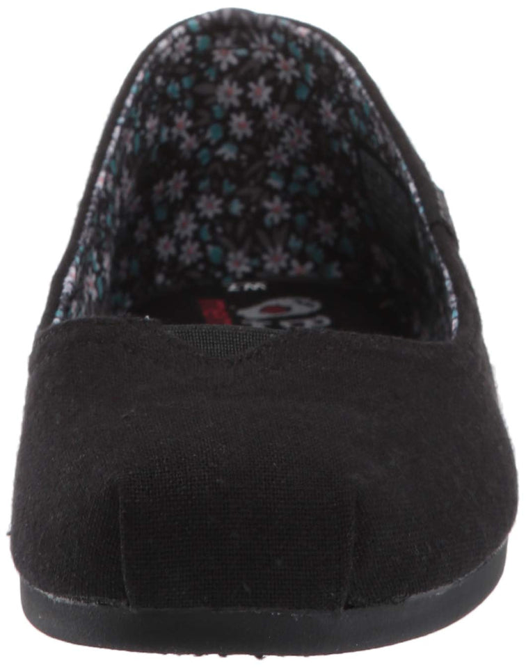 Skechers Bobs Plush Pearl Gardens - Bailarinas Planas para Mujer
