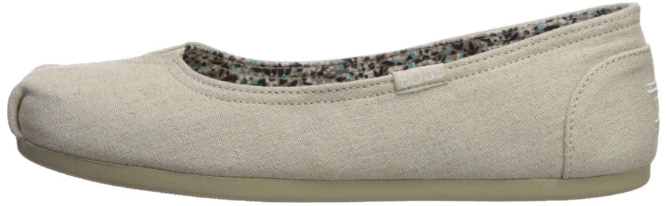 Skechers Bobs Plush Pearl Gardens - Bailarinas Planas para Mujer