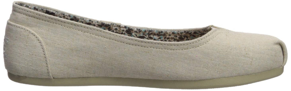 Skechers Bobs Plush Pearl Gardens - Bailarinas Planas para Mujer