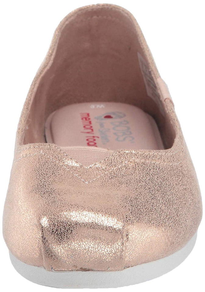 Skechers Bobs Plush Pearl Gardens - Bailarinas Planas para Mujer