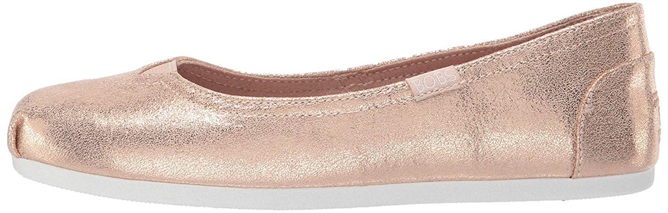 Skechers Bobs Plush Pearl Gardens - Bailarinas Planas para Mujer